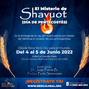 SHAVUOT - PENTECOSTES 2022 (Online)