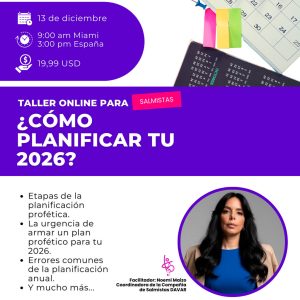 Taller Online ¿Cómo planificar tu 2026?